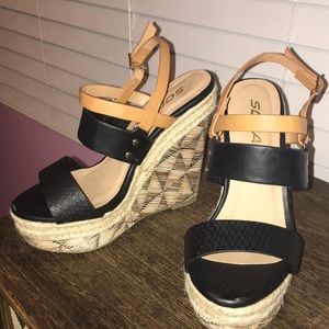 Soda espadrille wedges